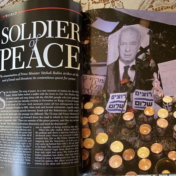 Time Annual 1995 The Year in Review By the Editors of Time Hardcover - Picture 5 of 9